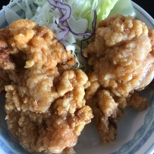 ガーリックが効いてる鶏のから揚げ